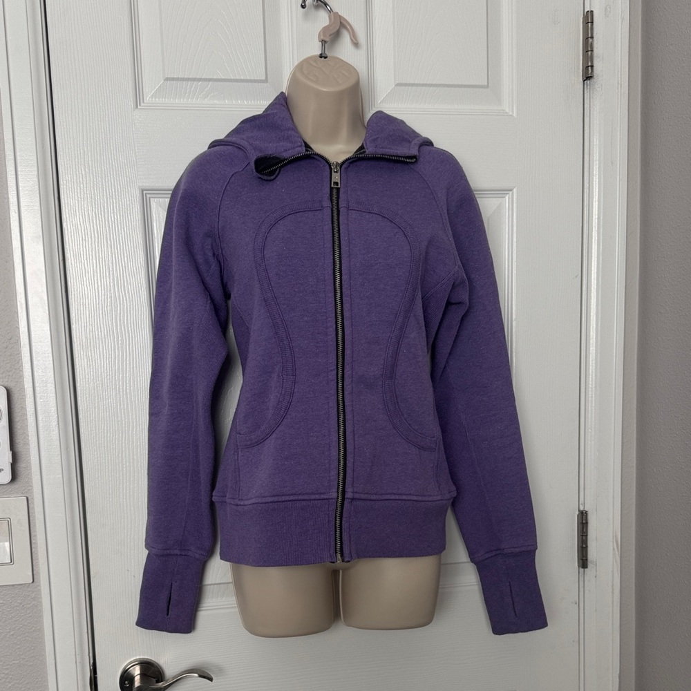 Sparkly purple Lululemon jacket! Size 6!